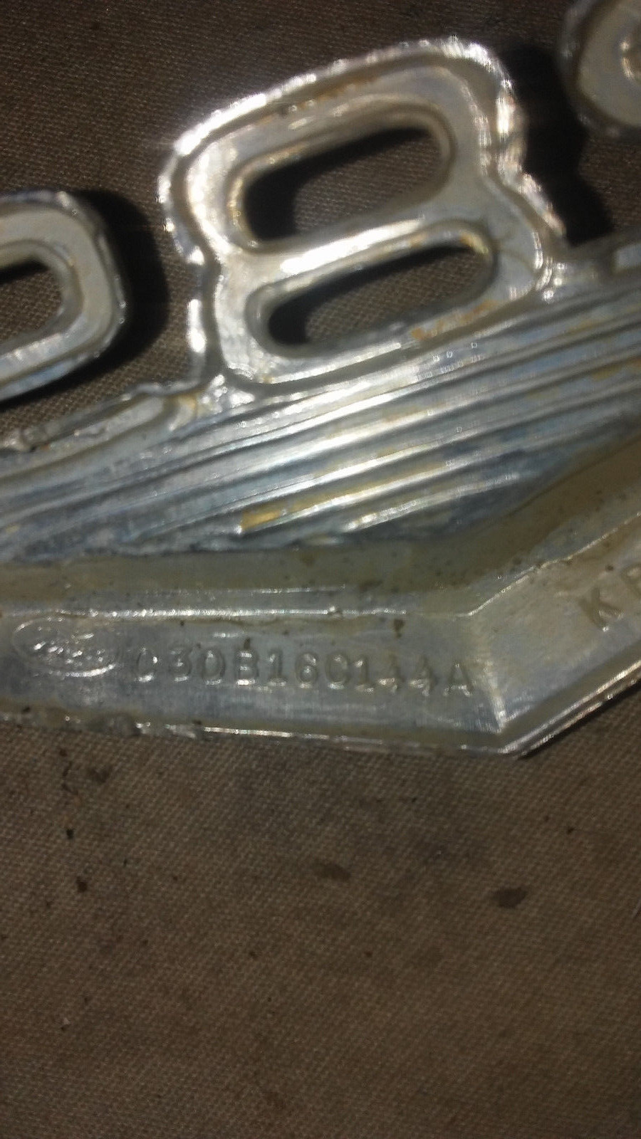 1964-1967 FORD RANCHERO FALCON MUSTANG BRONCO 289 FENDER EMBLEM OEM ...