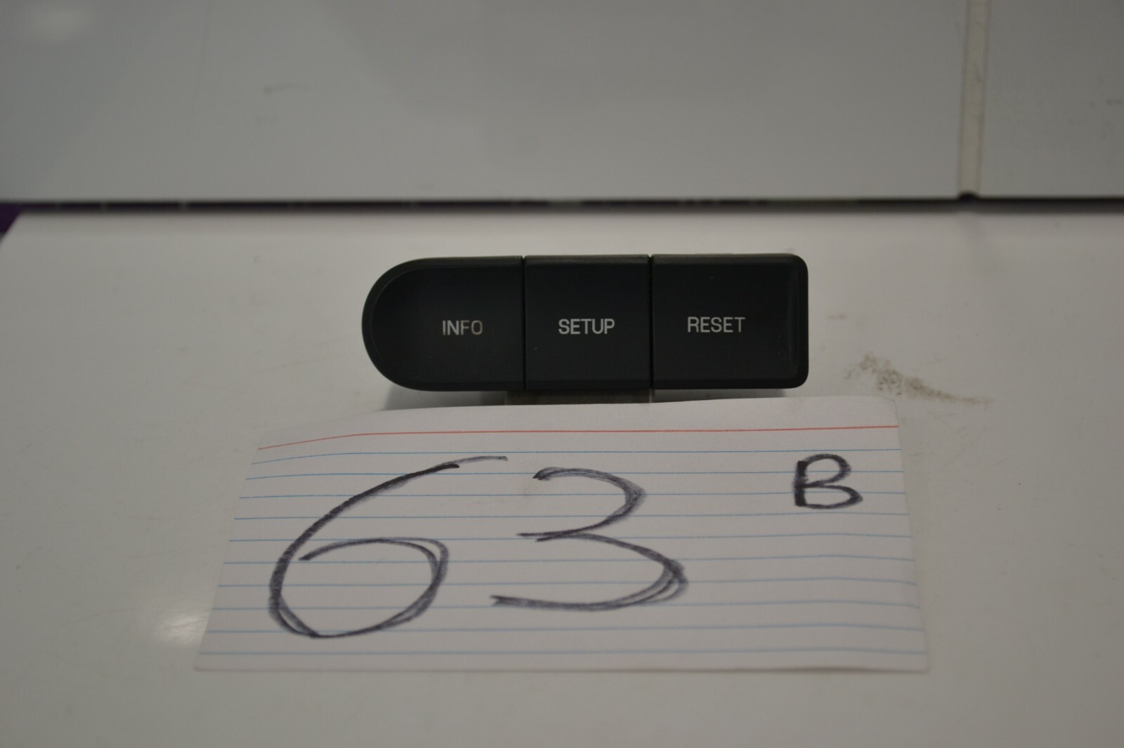08 09 10 11 Ford Focus Information Setup Reset Switch Control Power #63-B