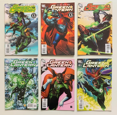 Green Lantern #11 bis #28 (Nr. #25) (DC 2006) 17 x Sehr guter Zustand & fast neuwertig Comics