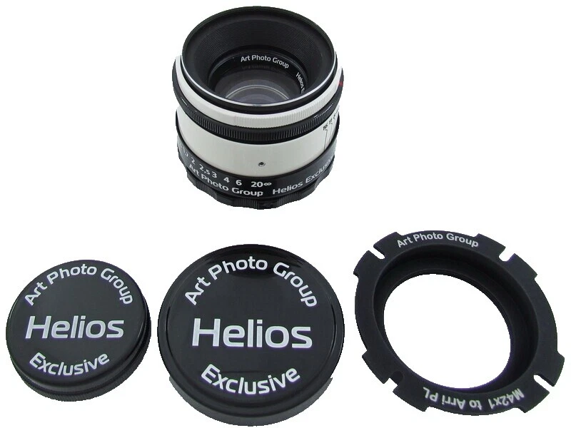 Helios 58mm cámara Macro/Primer plano focal Lentes