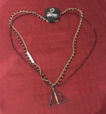 Universal Studios Wizarding World Harry Potter Deathly Hallows 3PC Necklace Set