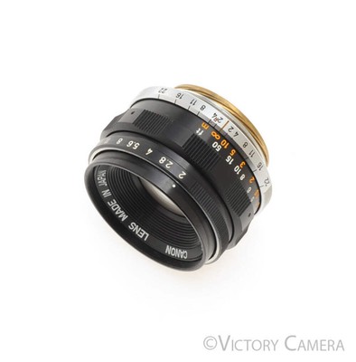 Canon 35mm f2 Wide Angle LTM L39 Screw Mount Lens -Haze Canon 35mm f2 Wide Angle LTM L39 Screw Mount Lens -Haze