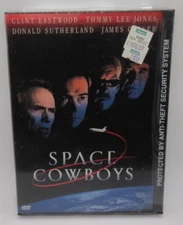 SPACE COWBOYS DVD MOVIE, CLINT EASTWOOD, TOMMY LEE JONES, DONALD S. WS