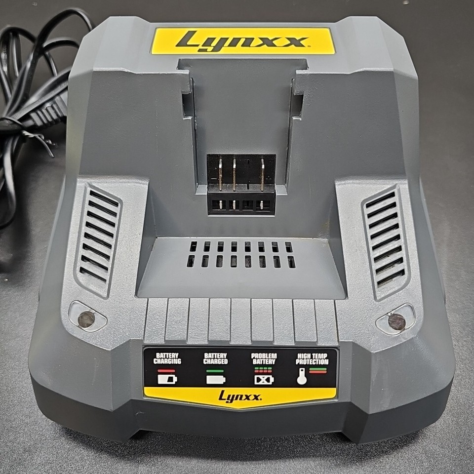Lynxx Replacement Tool Battery Charger 40V 36VDC/3.3A 120VAC 60Hz
