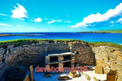 FOTO WOHNUNG IN SKARA BRAE SKARA BRAE IST EINE NEOLITHISCHE STEINSIEDLUNG L