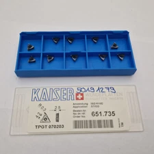 BIG KAISER CARBIDE INSERT 651.735 TPGT 070203