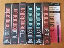 Maybelline Mascara Total Temptation Black Color Shade Variety Choice Soft Dense
