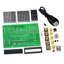 DIY Game Board Kit 51 SCM Chip Retro Electronic Soldering Practice Console NEW