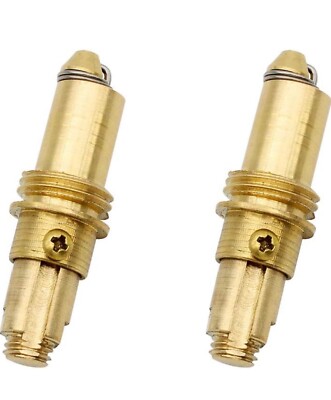 2x Pop Up Waschbeckenstöpsel, Bad Push Abfluss Stopfen 52 mm Klick Klack Stopfen