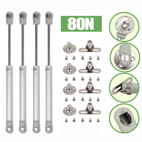 4X 50N/80N/100N/150N/200N GAS STRUT KITCHEN CABINET CUPBOARD DOOR HINGES STAYS - Picture 15 of 22