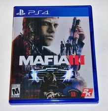 Replacement Case (NO GAME) Mafia III Playstation 4 PS4 Box