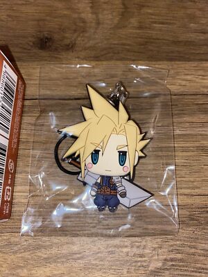 Final Fantasy VII 7 - Various Trading Rubber Strap Keychain Key
