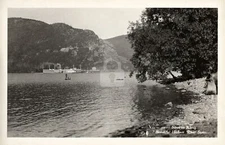 View near Storm King. Beautiful Hudson River Series NY 1927 RPPC Postcard COPY