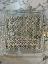 Kotwica Hocking Kwadratowa podzielona taca 