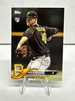 2018 Topps Update Series Baseball Card #US201 Nick Kingham RC Pittsburgh Pirates