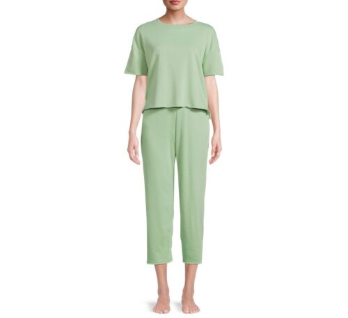Secret Treasures 2 Piece Sleep Top And Pants Pajamas Runner Bean Size S (4-6)