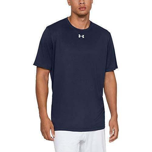 1305775 МУЖСКАЯ ФУТБОЛКА UNDER ARMOUR LOCKER TEE 20 ТЕМНО-СИНИЙ БЕЛЫЙ РАЗМЕР 2XL 4990₽