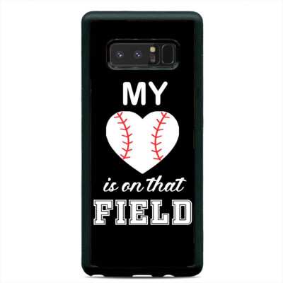 Baseball My Heart on Field Case Cover Samsung Galaxy S23 S22 Plus Ultra S21+ S20