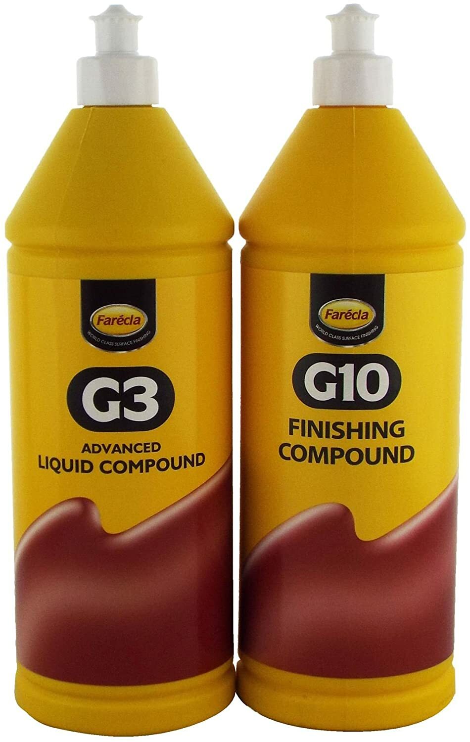 Farecla G3 Advanced Liquid 500ml & G10 Finishing Compound 500ml  AG3-700 G10-500