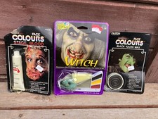 VTG ZAUDER'S FACE COLORS HALLOWEEN WITCH MAKEUP TOOTH WAX MIP STAGE BLOOD