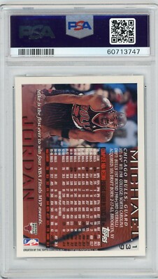 その他 PSA8 Topps Chrome 139 Michael Jordan 1996/97 96/97 Topps NBA 50th #139 Michael Jordan PSA 8 NM-MT