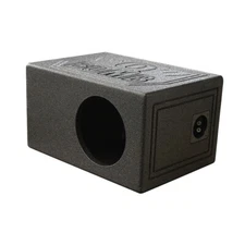 QPower QBOMB Single 8″ 8 inch Side Ported Vented Subwoofer Enclosure Box