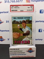 1967 TOPPS BILL FREEHAN #48 PSA 8 NM-MT