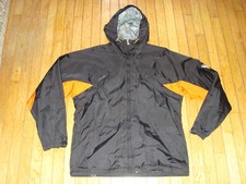 BURTON SNOWBOARDS TACTIC HOODED FULL ZIP JACKET MEN'S SIZE MEDIUM HARDLY WORN 