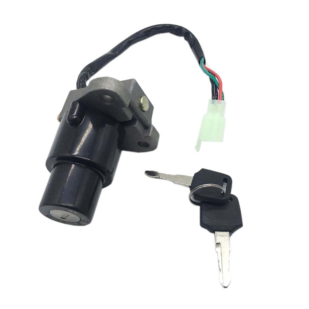 Motorcycles 4 Wires Lgnition Switch for Kawasaki KMX125 KMX250