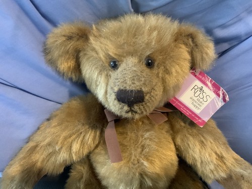 Russ Berrie Legacy Bear From Past Plush Teddy Jointed Limited Edition 1688/25000 - Picture 2 of 5