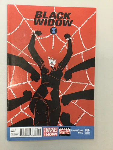Black Widow 6 2nd Print Marvel Comics 2014 Rare Htf (BW01) READ DESCRIPTION
