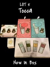 Tocca Gift Set Collection Eau De Parfum Luxury Hand Creams Set x 5 New In Box