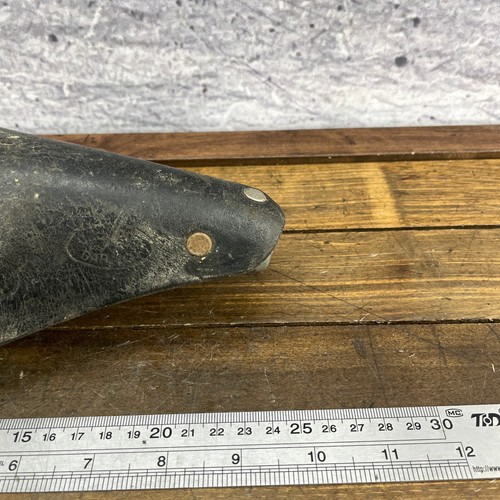Vintage Ideale 80 Leather Seat Saddle Randonneur Eroica 70s Touring TB Patina A7 - Picture 10 of 13