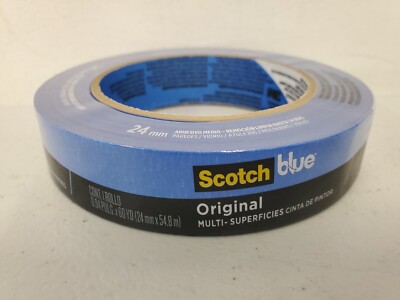 3M Scotch Blue Painters Masking Tape 1 in x 60 yd Multi-Surface #2090  LOT of x3