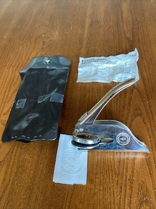 IDEAL Pocket Seal 1 Corporate Notary Embosser Stamper Kola Air Air 1986 Deleware