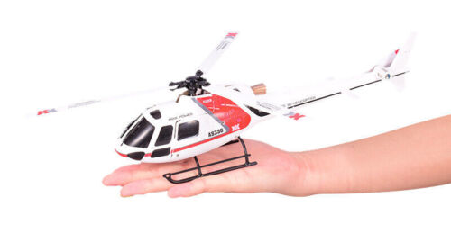 Wltoys XK AS350 K123 6CH 3D 6G System Brushless Motor RC Helicopter/ Transmitter - Picture 4 of 9