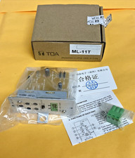Toa Ml-11t Switchable Microphone/line Input Module With Mute-send/receive *new*