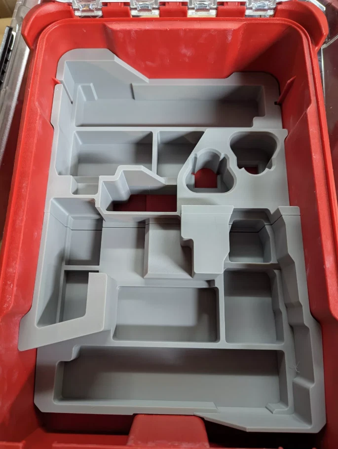 Packout Insert for M12 Hammer Drill and Impact Combo (Insert Only) No Tools - Image 3 of 3