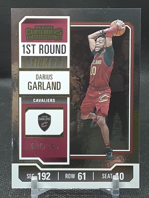 DARIUS GARLAND 2023-24 CONTENDERS 1ST ROUND TICKET #38/149 CAVALIERS 