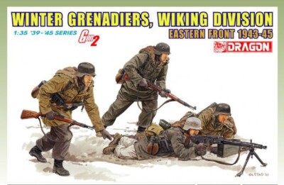 Dragon 6372	1/35 German Winter Grenadiers, Wiking Division, Eastern Front