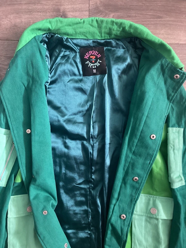 Chaqueta Kerwin Frost Snack Attack 7/11 7-11 Seven Eleven 18 Bolsillos Rara Limitada Foto 4 de 4