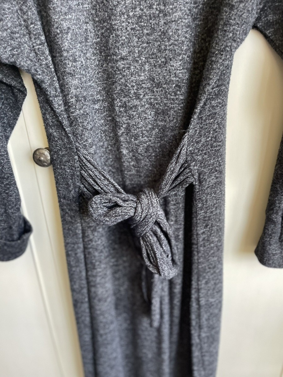 slim fit dress slacks Feeling Your Best Heather Gray Sweater Dress, Large - The Mint Julep Boutique main image 0