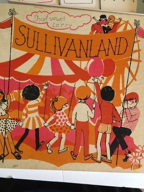 Sullivan Reading Games Behavioral Research Lab Inc Vintage SHORT VOWEL LOTTO - Image 2 of 2