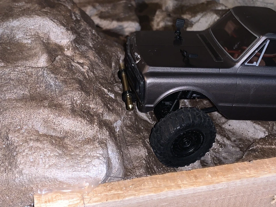 Axial SCX24 C10 Brass Push Bar Bumper - Image 3 of 4