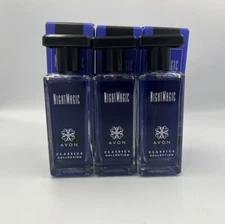 Avon Night Magic Cologne Perfume Spray 1.7oz  (Pack of 3)