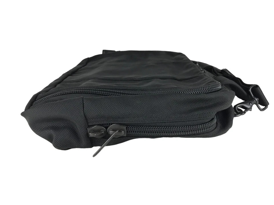 Brenthaven Unisex Black Zip Around Detach Strap Double Handles Messenger Bag - Image 3 of 4