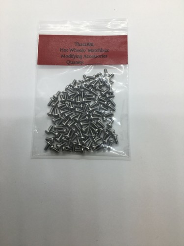 ACCESSORI MODIFICA RUOTE CALDE #2-56x1/8" TAPPO PULSANTE VITI TRASMISSIONE ESAGONALE 5000 CT. - Foto 8 di 8