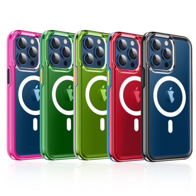 Hülle für iPhone 14 13 12 Pro Max Plus Stoßfest Magnet Hard Cover Schale Apple