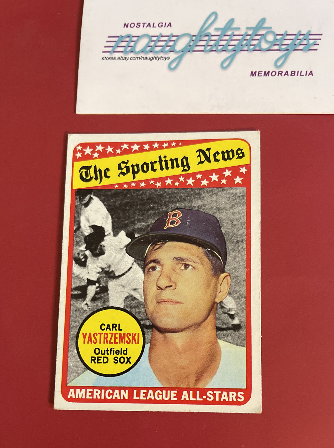 Vtg 1969 Topps Baseball Card #425 The Sporting News Carl Yastrzemski Red  Sox | eBay