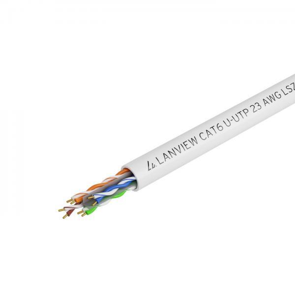 Lanview LVN122114 cavo di rete Bianco 305 m Cat6 U/UTP (UTP)